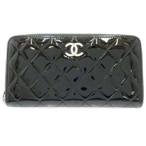CHANEL Black Leather Wallet